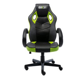 Cadeira Gamer Giratória Regulável Quest Fratini - 6