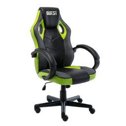 Cadeira Gamer Giratória Regulável Quest Fratini - 1