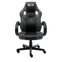 Ver imagem 7 de Cadeira Gamer Giratória Regulável Quest Fratini Preto/Cinza