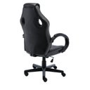 Ver imagem 5 de Cadeira Gamer Giratória Regulável Quest Fratini Preto/Cinza