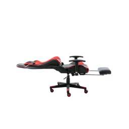 Cadeira Gamer Giratória Regulavel Em Couro Mvp - 8