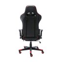 Ver imagem 3 de Cadeira Gamer Giratória Regulavel Em Couro Mvp