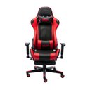 Ver imagem 7 de Cadeira Gamer Giratória Regulavel Em Couro Mvp