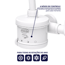 Ver imagem 3 de Torneira Elétrica Plus para Cozinha de Parede Bica Alta 4 Temperaturas Branca 4800W / 127V Durín