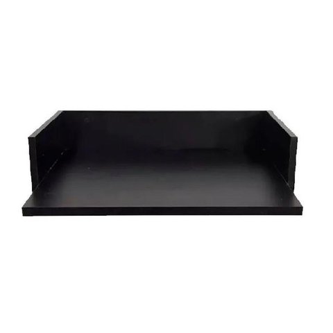 Suporte Nicho Microondas Mdf Preto 58x15x37