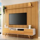 Ver imagem 1 de Painel Tv 85 You 2.7 com Bancada Época Cinamomo-off - Hb Móveis