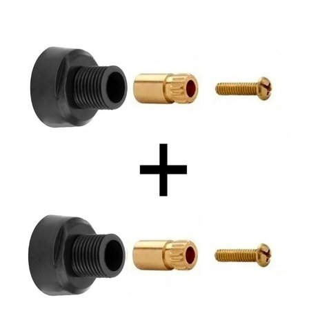 Kit 2 Conversor Adaptador Registro Docol X Acabamento Deca