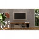 Ver imagem 6 de Rack com Painel para TV 65 Polegadas Tomaz 182cm MDP Cinamomo e Off White Madetec Móveis