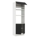 Ver imagem 7 de Torre Quente Madesa Agata 70cm com 3 Portas Branco e Preto