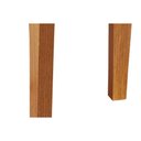 Ver imagem 4 de Mesa de Sala Jantar Londrina C/tampo Madeirado Vidro Canto Reto 180x90cm Imbuia - Rufato