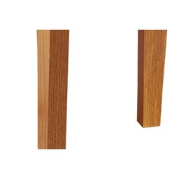 Mesa de Sala Jantar Londrina C/tampo Madeirado Vidro Canto Reto 180x90cm Imbuia - Rufato - 4