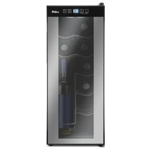 Adega Philco 12 Garrafas Display Digital Preto Pad12e - Bivolt