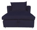 Ver imagem 5 de Poltrona Sala Moderna Monica Suede Confortavel