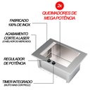 Ver imagem 4 de Churrasqueira de Embutir SARO Elétrica CHE