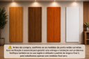 Ver imagem 7 de Porta de Madeira Frisada U.V 210cm x 80cm - R10S:Cerejeira