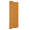 Porta de Madeira Frisada U.v 210cm X 80cm - R10s:cerejeira - 1