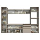 Ver imagem 5 de Armário de Cozinha Completa 280cm Suspensa Crema Nice Madesa 06