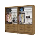 Ver imagem 4 de Closet Casal Duplo Sevilha 4 Portas Plus 12 Gavetas Carioca Móveis