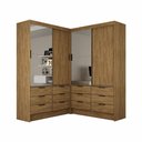 Ver imagem 2 de Closet Casal Duplo Sevilha 4 Portas Plus 12 Gavetas Carioca Móveis