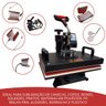 Prensa Térmica Sublimação 10x1 Caneca Camiseta Boné Chinelo Prato Copo Caneta Transfer 220v Importwa - 3