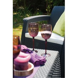 Conjunto de Poltronas de Jardim Corfu Marrom Keter - 4