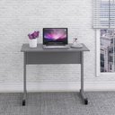 Ver imagem 7 de Mesa de Escritório Reta M90 P15 Tubular Moderna 90cm Grafite Pandin Móveis