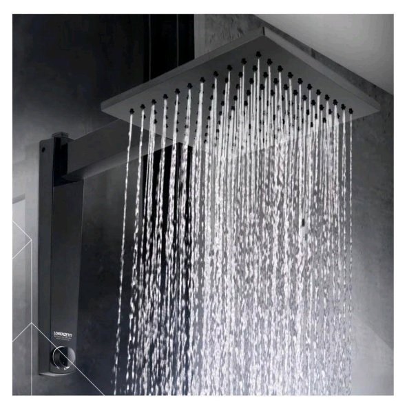 Lorenzetti Ducha Acqua Century 6800w Preto 220v CHUVEIRO - 2