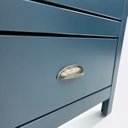 Ver imagem 5 de Mesa de Cabeceira com 2 Gavetas Versatille - Azul Escuro