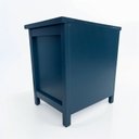 Ver mais imagens de Mesa de Cabeceira com 2 Gavetas Versatille - Azul Escuro