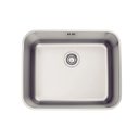 Ver imagem 1 de Cuba Tramontina Aço Inox Acetinado Válvula e Escape 50x40 Cm