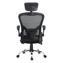 Ver imagem 5 de Cadeira Detroit - Preta Fratini