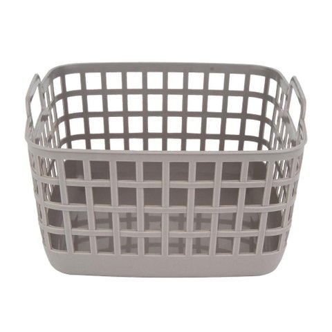 Cesto Organizador Grid Cinza 20cm - A\casa