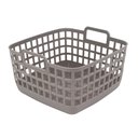 Ver imagem 2 de Cesto Organizador Grid Cinza 20cm - A\casa