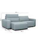 Ver imagem 4 de Sofá Retrátil 4 Lugares 240cm Essense CabeCasa MadeiraOriginals