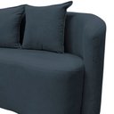Ver mais imagens de Sofá Decorativo Montreal 180cm Orgânico Bouclé Cinza
