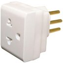 Ver imagem 1 de Plugue Adaptador Pb 2p+t 10 Ampères Branco - 690660 - Pial