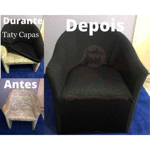 Capa Poltrona Ferradura:lilás