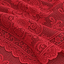Ver imagem 4 de Toalha de Mesa de Renda 6 Lugares Retangular Vermelho