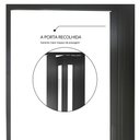 Ver mais imagens de Porta Sanfonada de PVC Translucido 210cm x 96cm Plastporta Bcf Preto