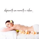 Ver imagem 1 de Adesivo Clínica Estética Frase Aproveite Seu Momento e Relaxe