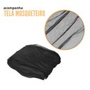 Ver imagem 6 de Ombrelone Base Central Redondo 3m com Tela Mosqueteiro Praia Jardim Bege Importway Iwobctm-300