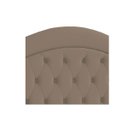 Ver imagem 6 de Cabeceira Queen Ághata P04 160 cm Suede - ADJ Decor - Marrom Claro TCA 945