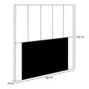 Ver imagem 5 de Cabeceira Cama Box Casal Queen 160cm Pérola W01 Linho Cinza Escuro - Mpozenato