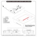 Ver imagem 5 de Cooktop Nardelli Safe Ferro Fundido 2 Bocas a Gás