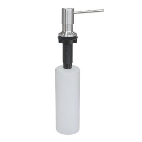 Dosador de Sabão em Aço Inox com Recipiente Plástico 500 ml