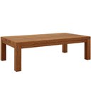 Ver imagem 7 de Mesa de Centro Retangular para Sala Living Madeira Maciça Dunia F06 Rústico Escuro - Lyam Decor