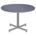 Ver imagem 1 de Mesa Redonda para 4 Lugares Centro Madeira Reunião - Azul Azul