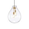 Lustre Pendente Skylight Tommy 3039 M E27 Bivolt Dourado/transparente Sky-3039tm - 2