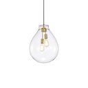 Ver imagem 1 de Lustre Pendente Skylight Tommy 3039 M E27 Bivolt Dourado/transparente Sky-3039tm