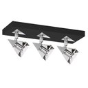 Ver imagem 1 de Spot De Sobrepor Para 3 Lâmpadas Halopin Spt 7803 Preta